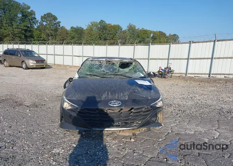 2022 Hyundai Elantra Sel из США, поврежденный, VIN 5NPLM4AG2NH076530